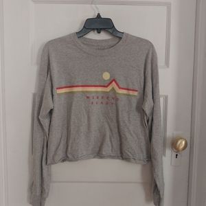 Comfy long sleeve crop top